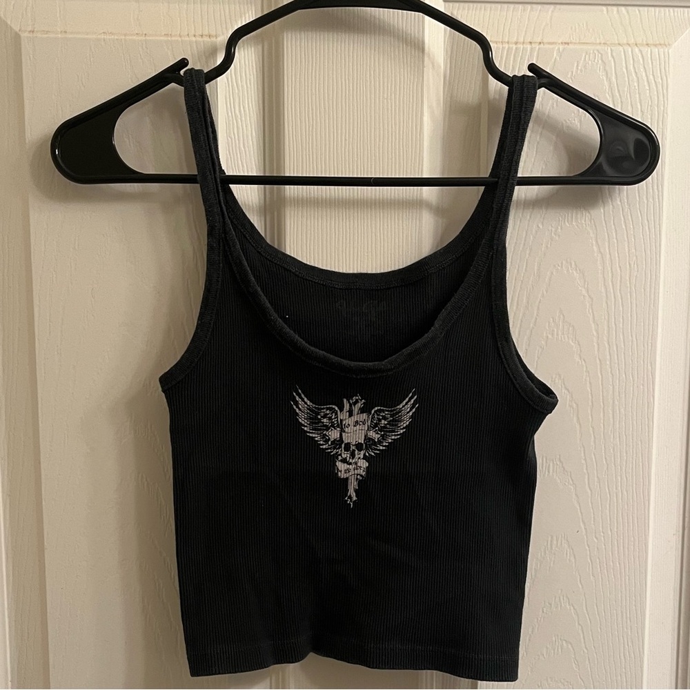 Black Punk Tank Top